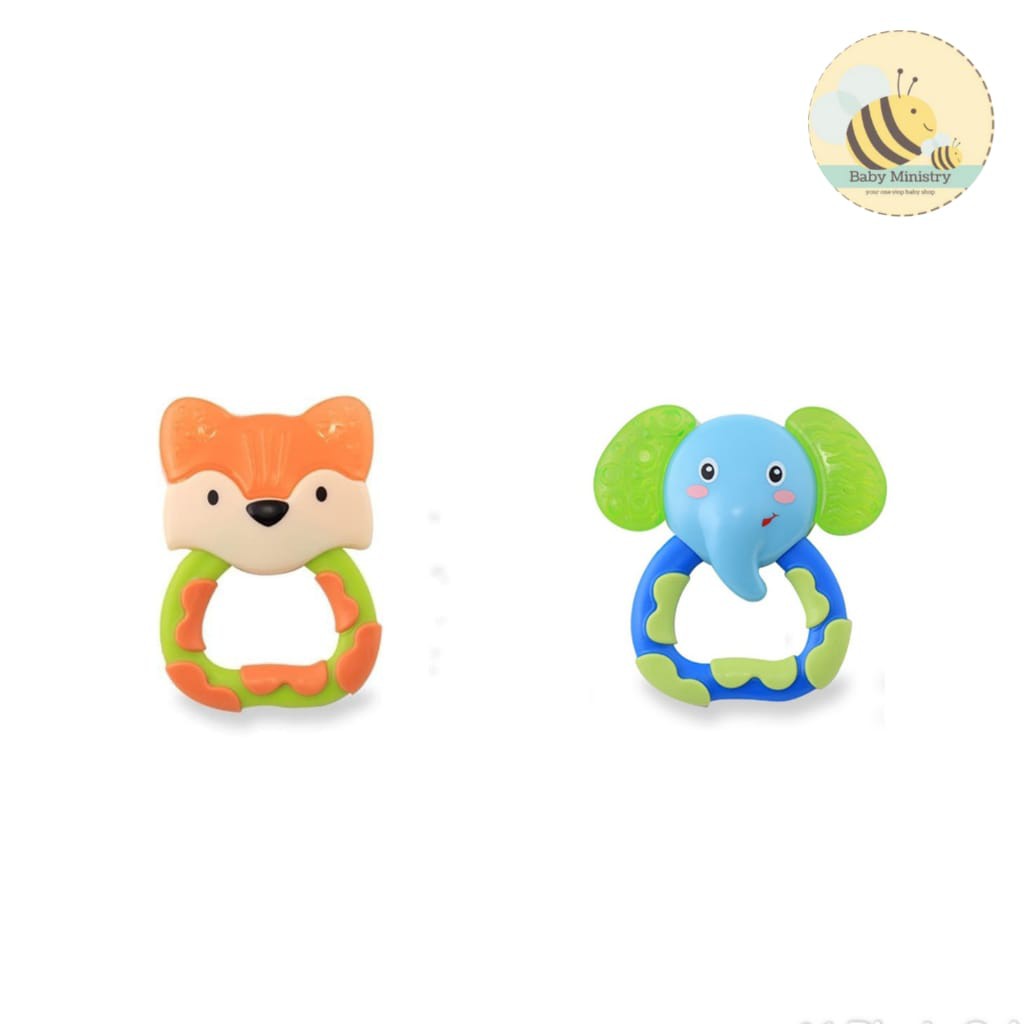 BUNNY WATERFILLED TEETHER FOX/ GIGITAN BAYI (ADT-8002) ( ADT-8001)