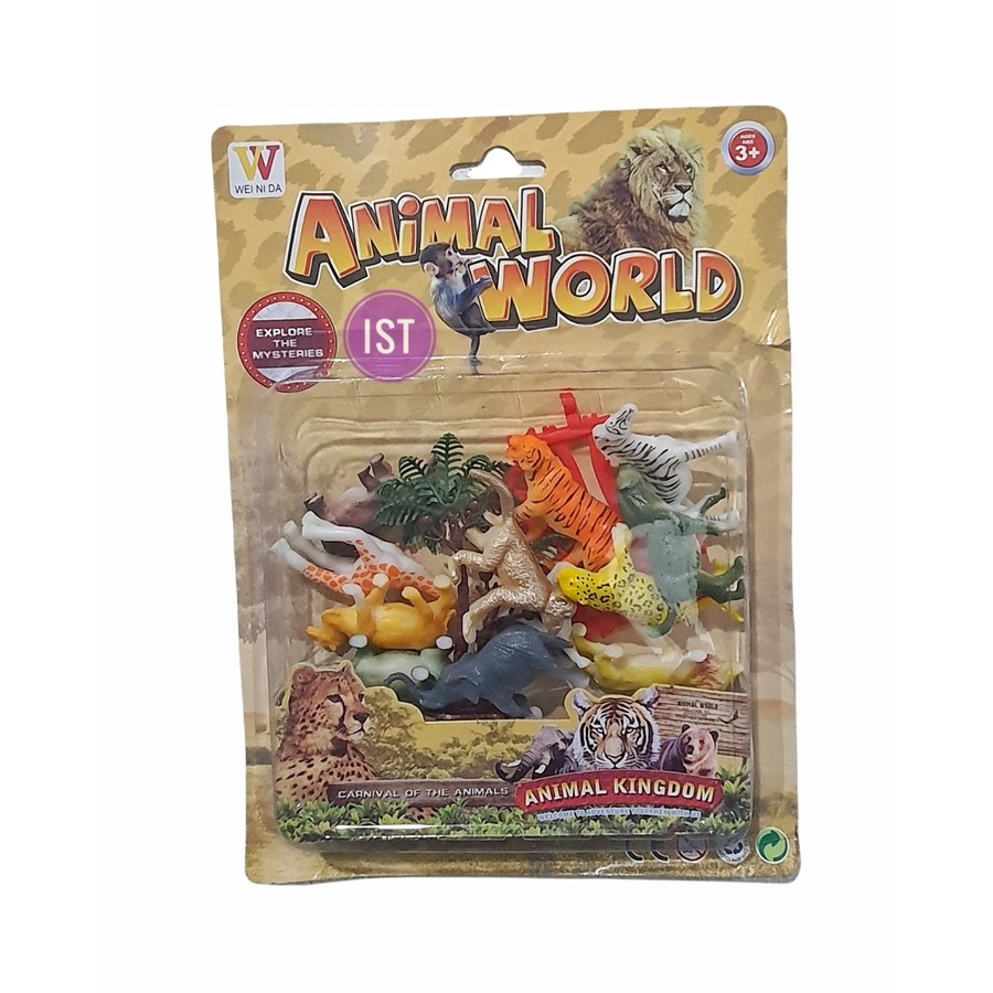 MWN Mainan Binatang Animal World Kingdom 2006A