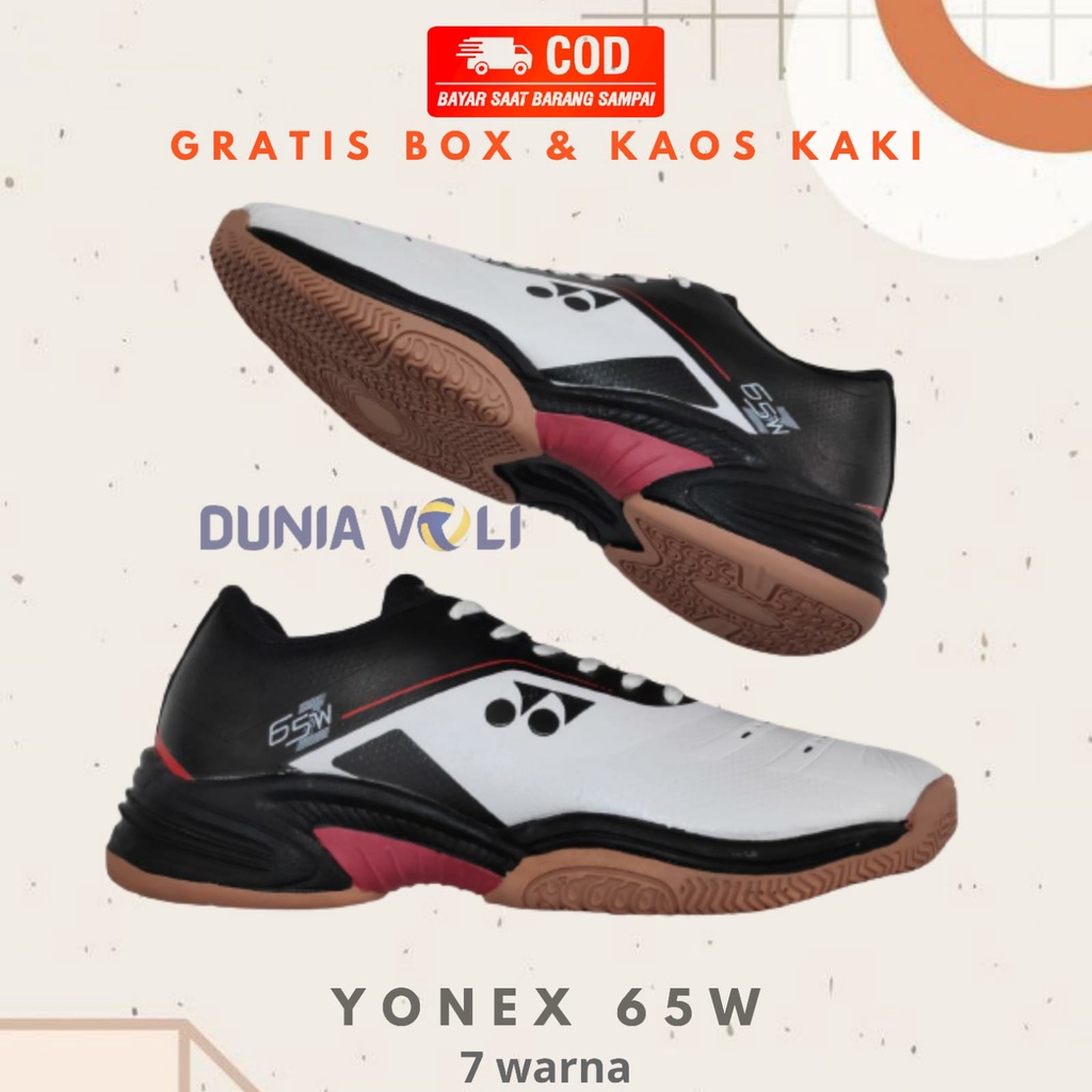 Sepatu Badminton Yonek 65W Sepatu Bulutangkis Murah (Bisa Bayar Di Tempat)