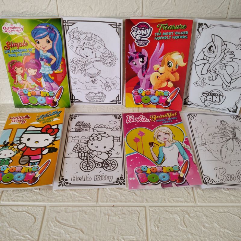 

Belajar mewarnai/ coloring book