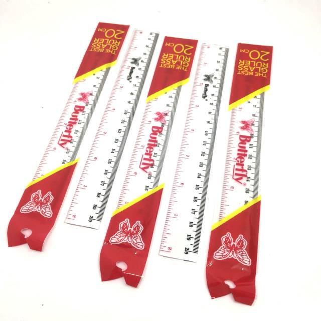 

Pengaris butterfly 20 cm