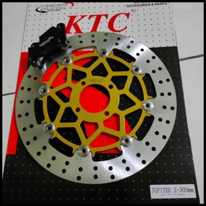 Disc Brake Piringan Cakram Ktc Jupiter Z Burhan Vega F1Zr 300 Mm Gold