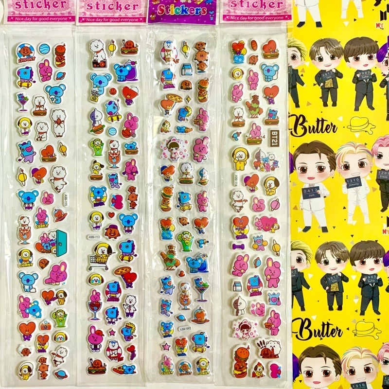 

STIKER ANAK BT21 HARGA MURAH MERIAH