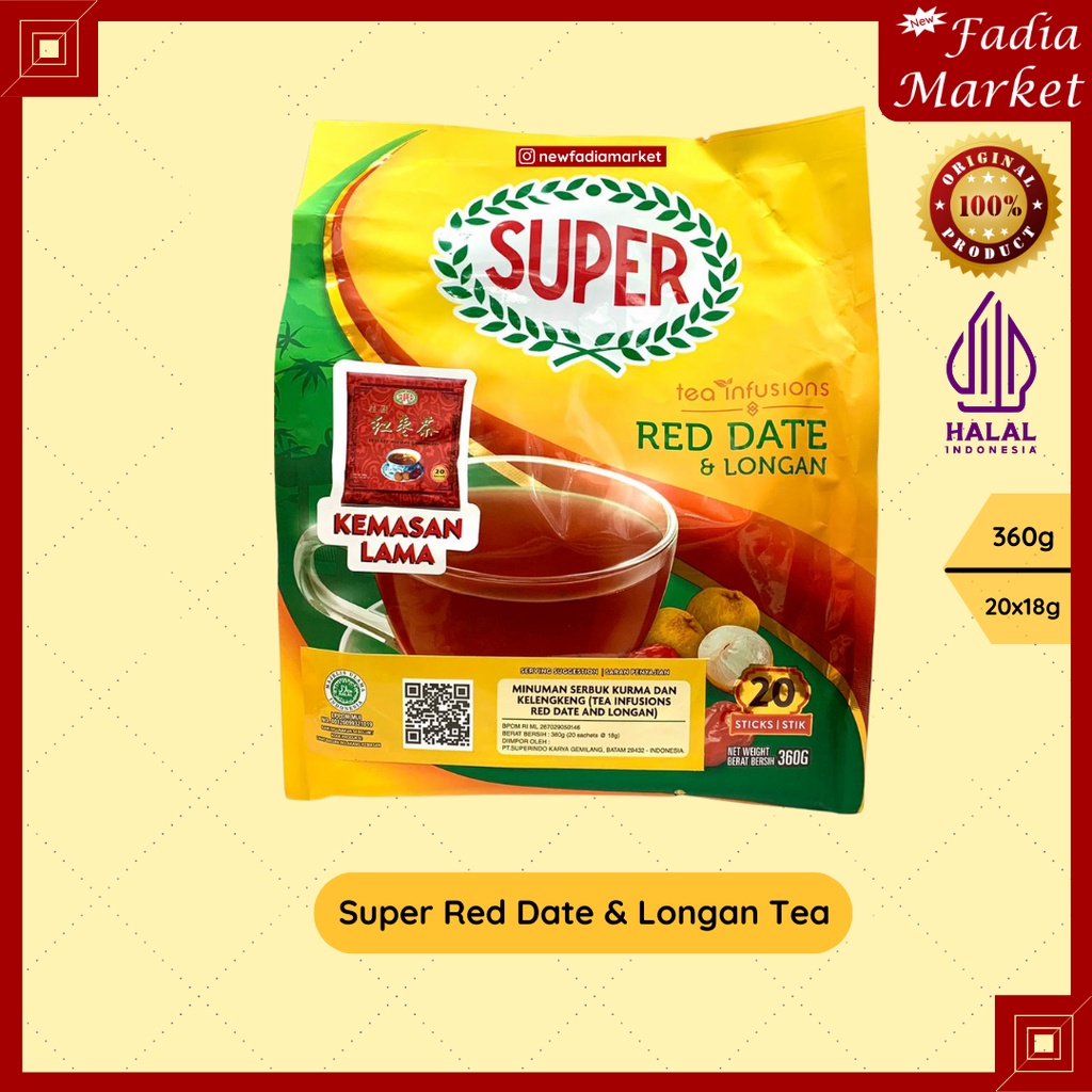 Jual Teh Angco Super Untuk Sel Darah Merah/Trombosit (Red Date & Longan ...