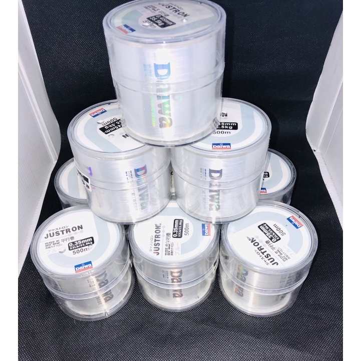 senar pancing Daiwa JUSTRON 500M original