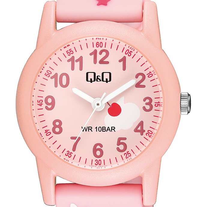 Q&amp;Q QnQ QQ Original Arloji Jam Tangan Anak Lucu Motif Analog - V22 V22A001 Tahan Air 10 BAR