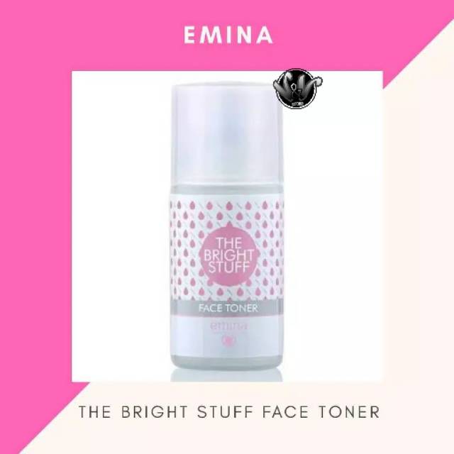 EMINA THE BRIGHT STUFF FACE TONER/ EMINA/ TONER/ FACE TONER/ TONER EMINA/ PERAWATAN WAJAH/ KOSMETIK