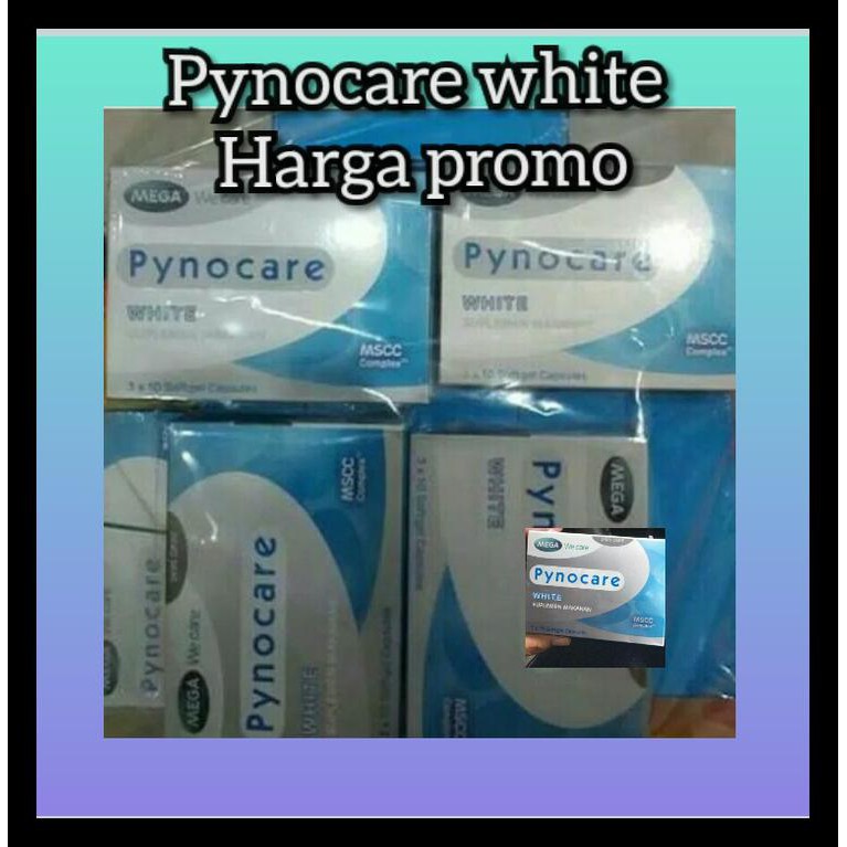 Pynocare White / Suplemen Pemutih / Suplemen Melasma / Flek Terlengkap