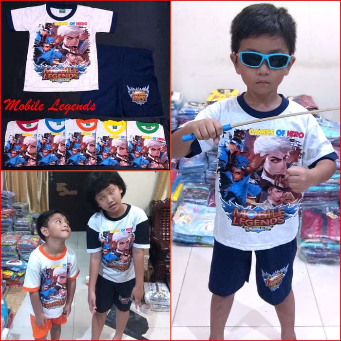 Baju Karakter Super Hero MOBILE LEGENDS Setelan Pakaian Gaming MARUNO