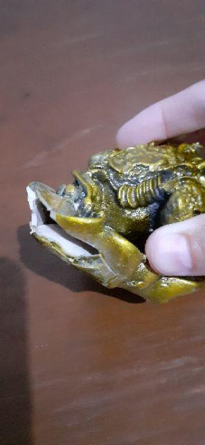 Pajangan Kodok Emas Yang Membawa Keberuntungan Untuk Usaha, Bisnis, Kerja, Karir Made In Taiwan