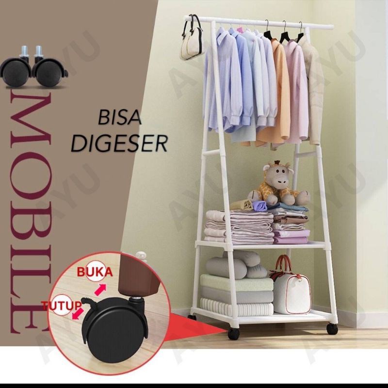 Triangle stand hanger/stand hanger/stand hanger berdiri/hanger baju/stand hanger pakaian/Rak baju