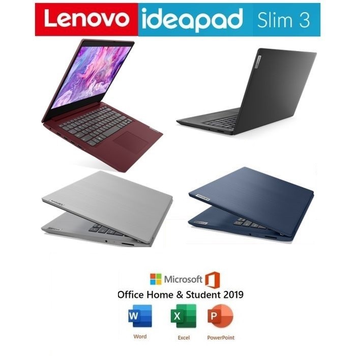 LENOVO SLIM 3 - 0WID 0VID - N4020 - 4GB - 512GB - 14&quot;in - WIN - OHS