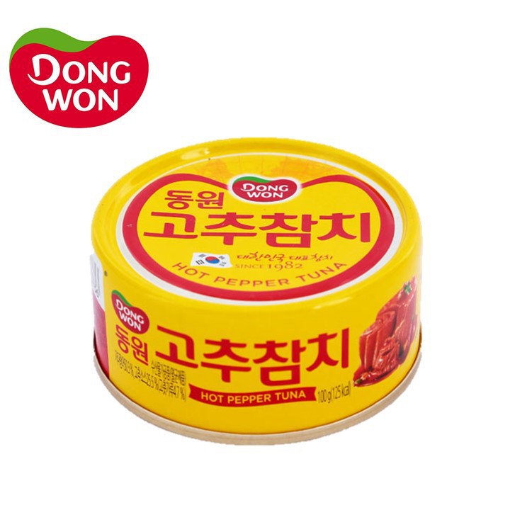 

Dongwon Hot Pepper Tuna 100gr - Tuna Dengan Saus Cabe - Made In Korea