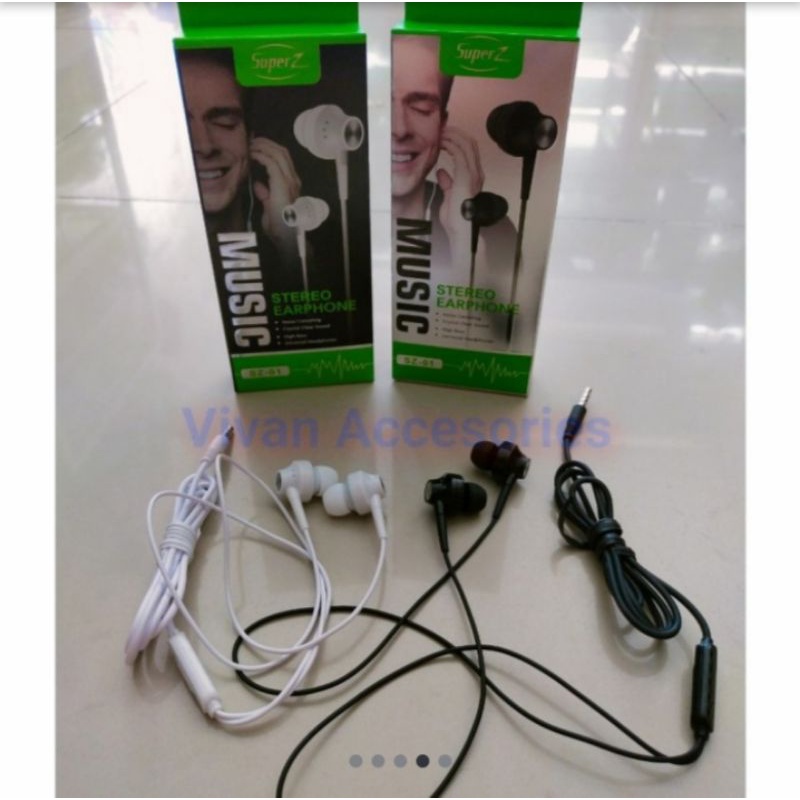 Handsfree/Headset/Earphone Super Z 01