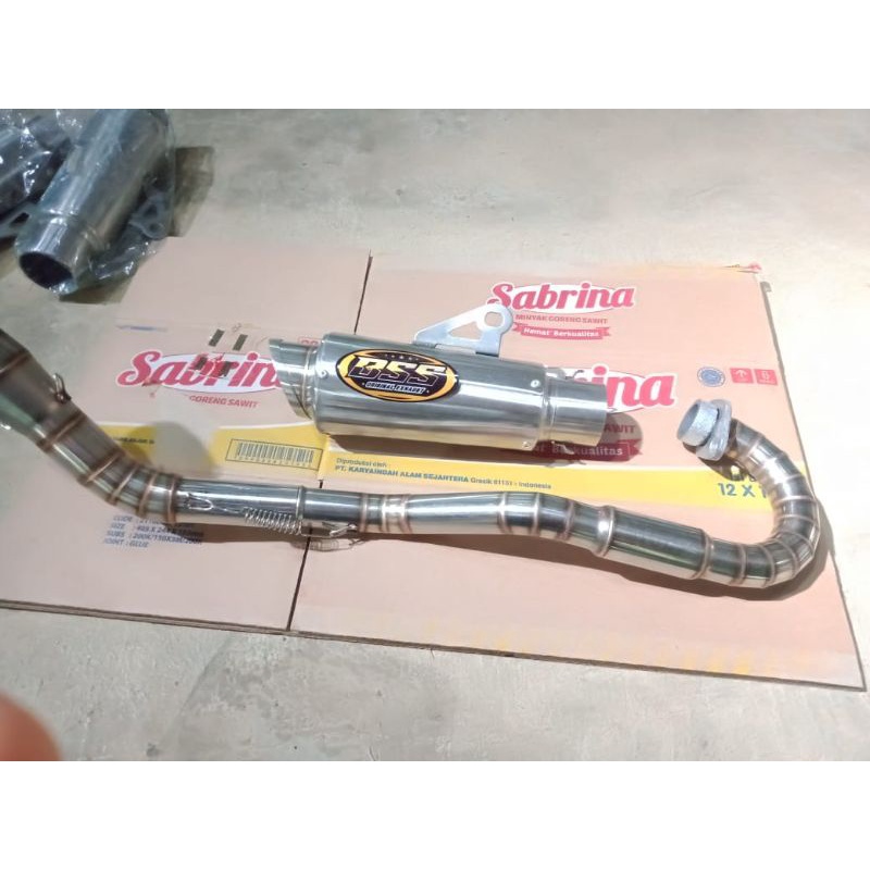 KNALPOT BSS PNP CRF D'TRACKER KLX