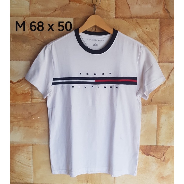 Kaos tommy hilfiger big logo second original