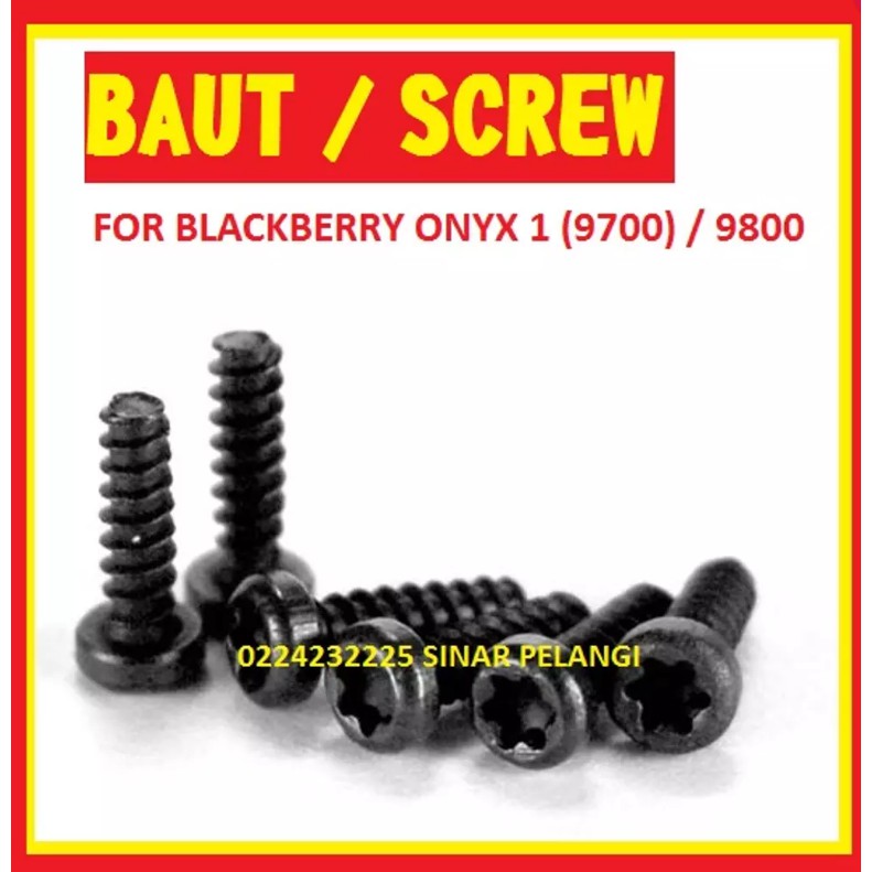 BAUT BAUD BLACKBERRY BB 9700 ONYX 1 9800 BLACK HITAM 700067