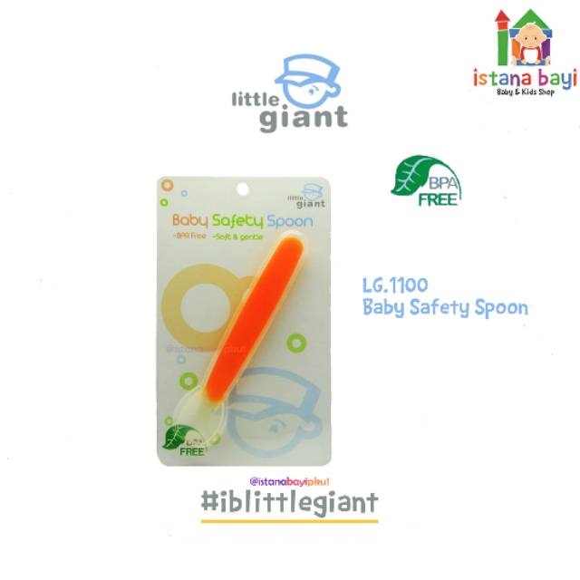 Little Giant Baby Safety Spoon - Sendok Makan Bayi LG.1100