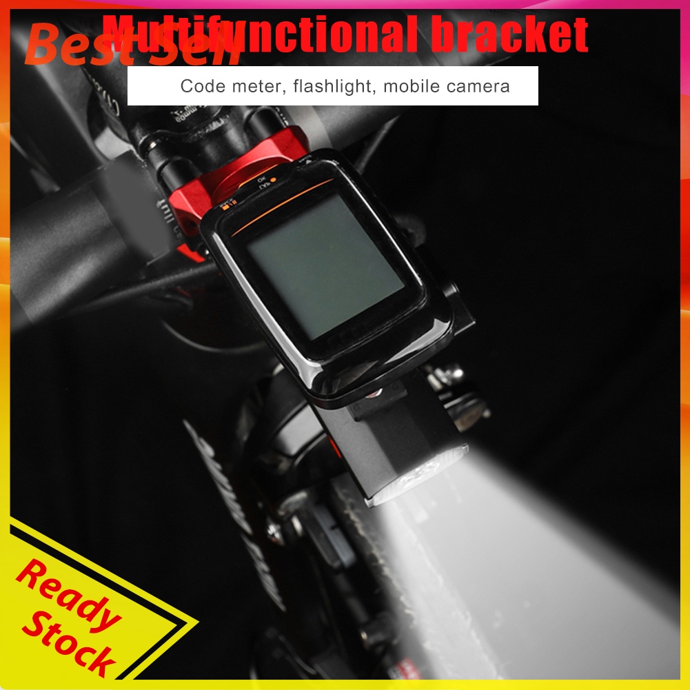 MTB Bike Phone Holder Back Buckle Road Bicycle Stopwatch Holder Bracket