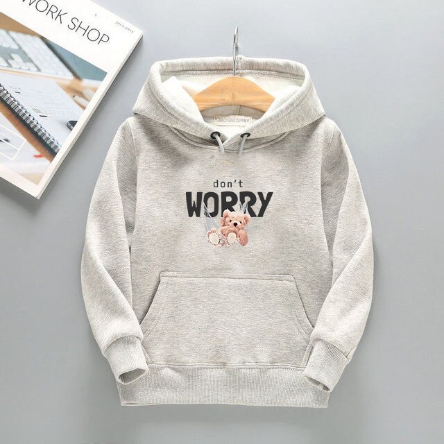 Hoodie Anak Dont Wory Hoodie anak Unisex M-XL