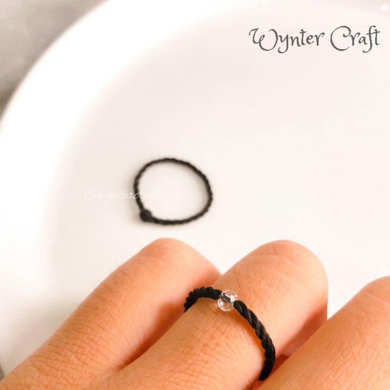 WA138 Set Couple Gelang dan Cincin Simple by Wynter Craft