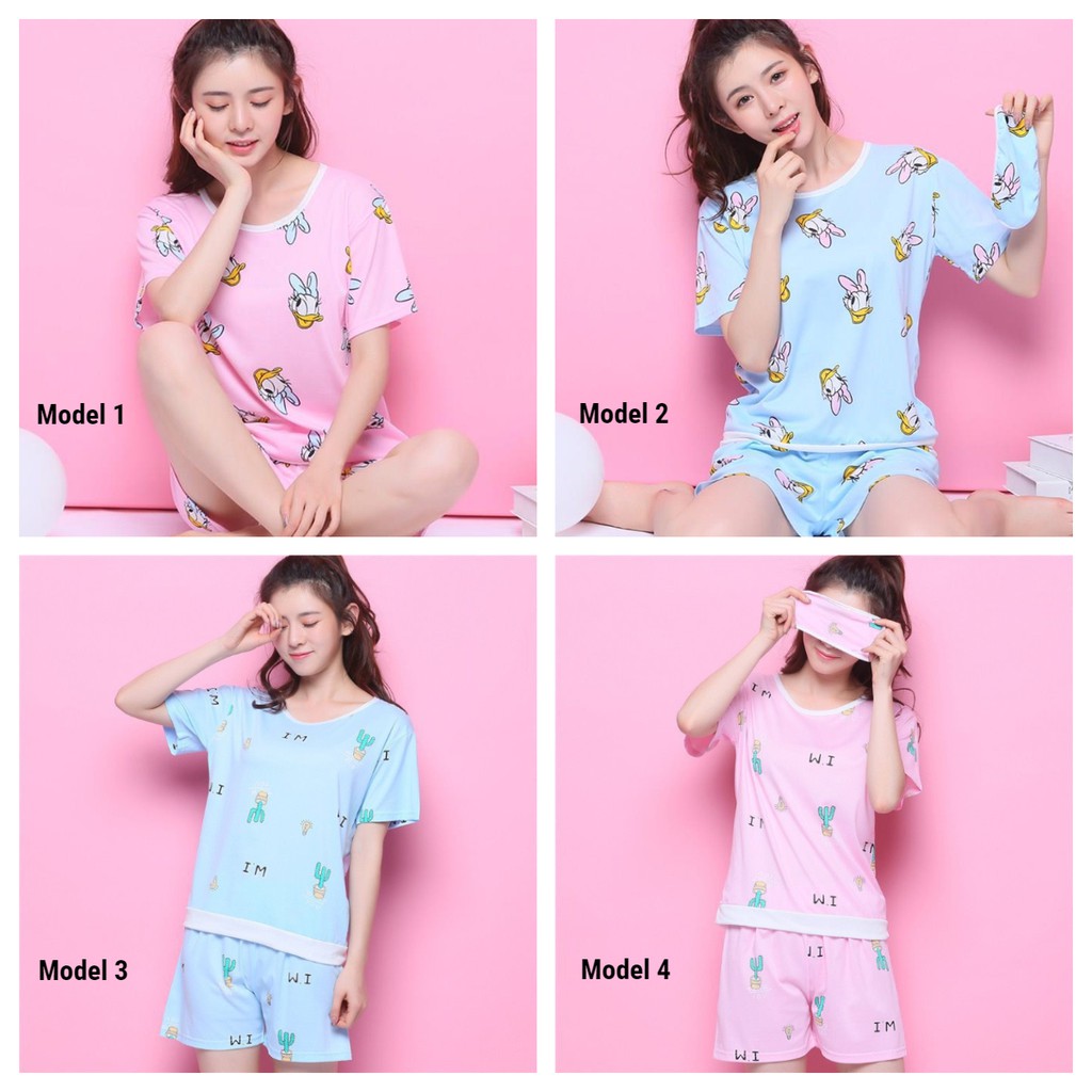 SALE / OBRAL Baju tidur / piyama / baju santai wanita bahan import murah  BTB014