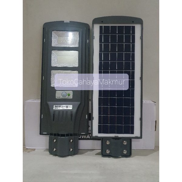 Lampu Jalan PJU Led Solar Cell+Sensor 90w 90watt Broadway Tenaga Surya