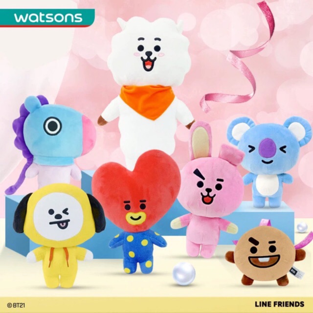 bt21 stuffed animals