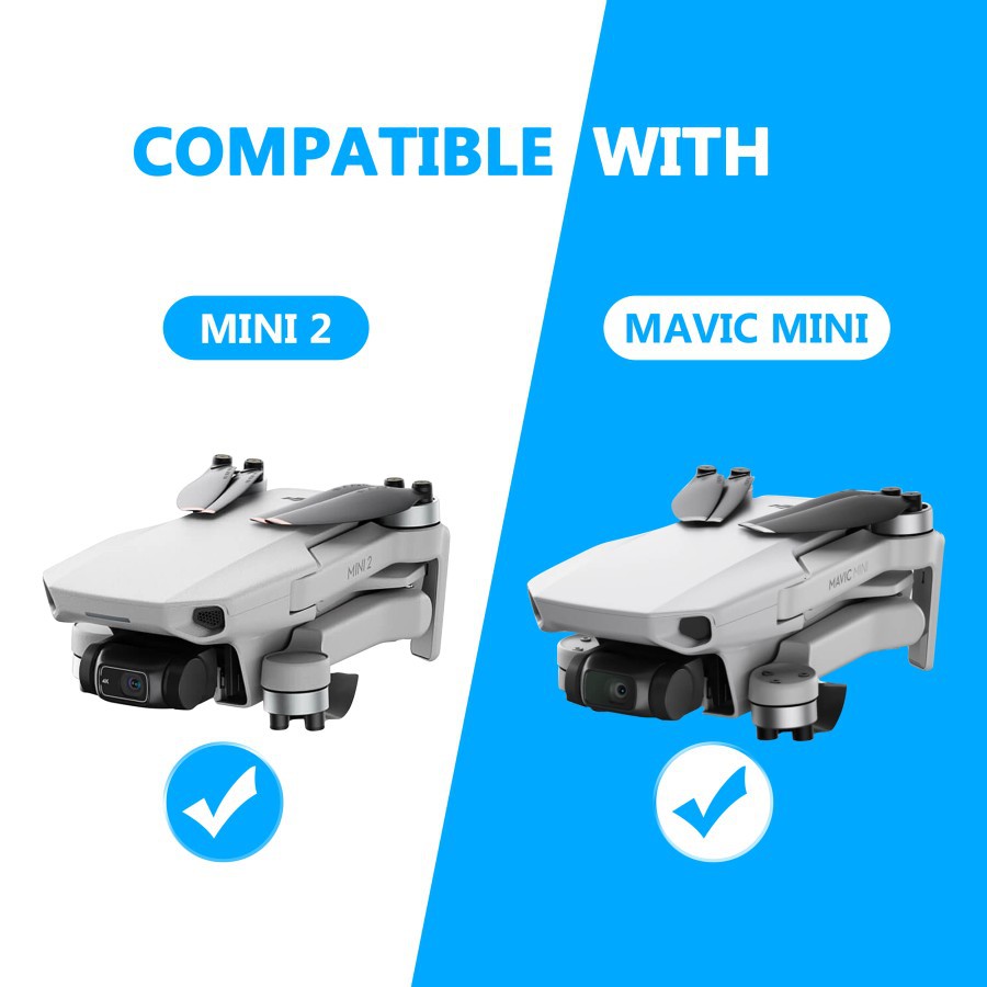 Startrc LED Foldable Landing Gear for DJI Mavic Mini 2 and Mini 1