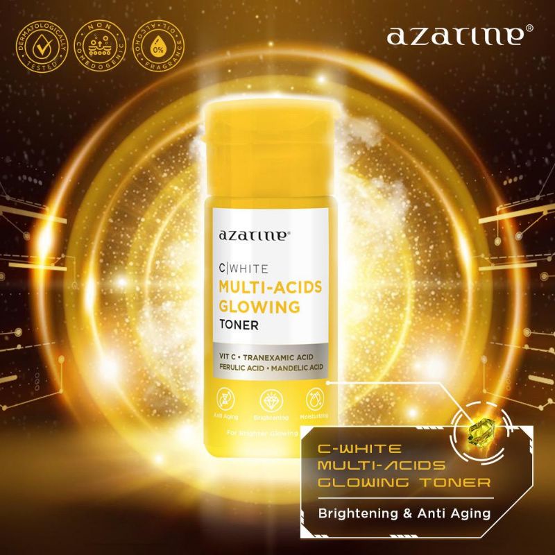 AZARINE C WHITE MULTI ACIDS GLOWING TONER