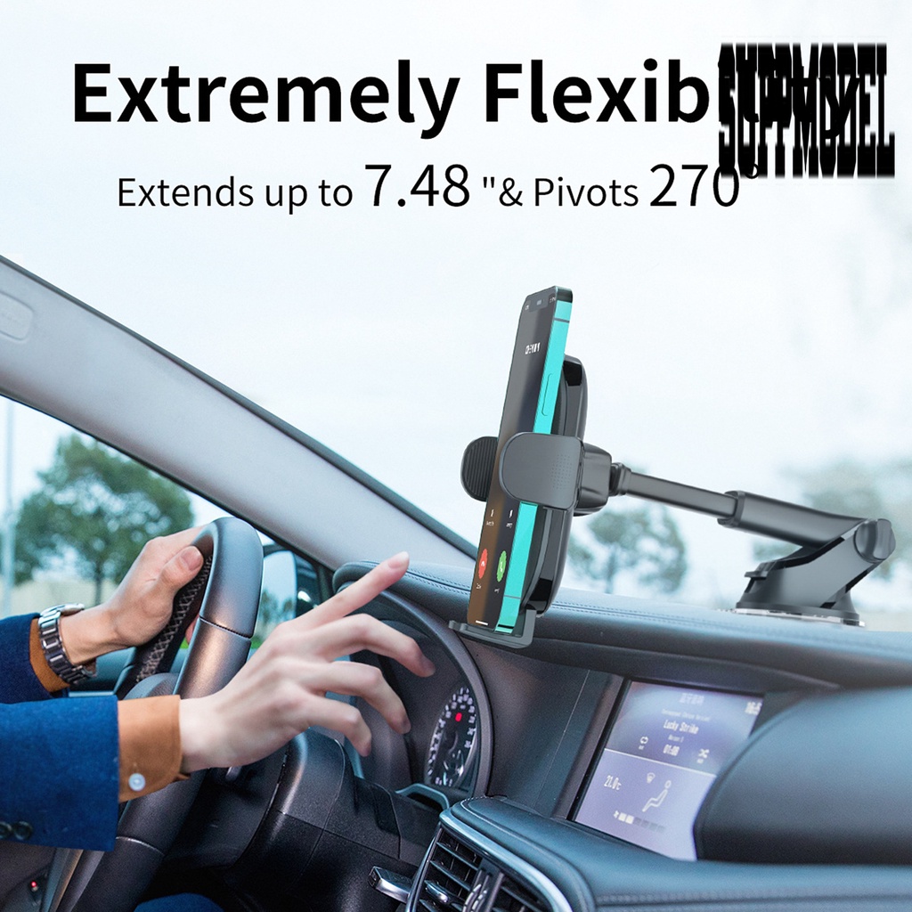 Holder Handphone Universal Bahan ABS Tahan Lama Untuk Mobil