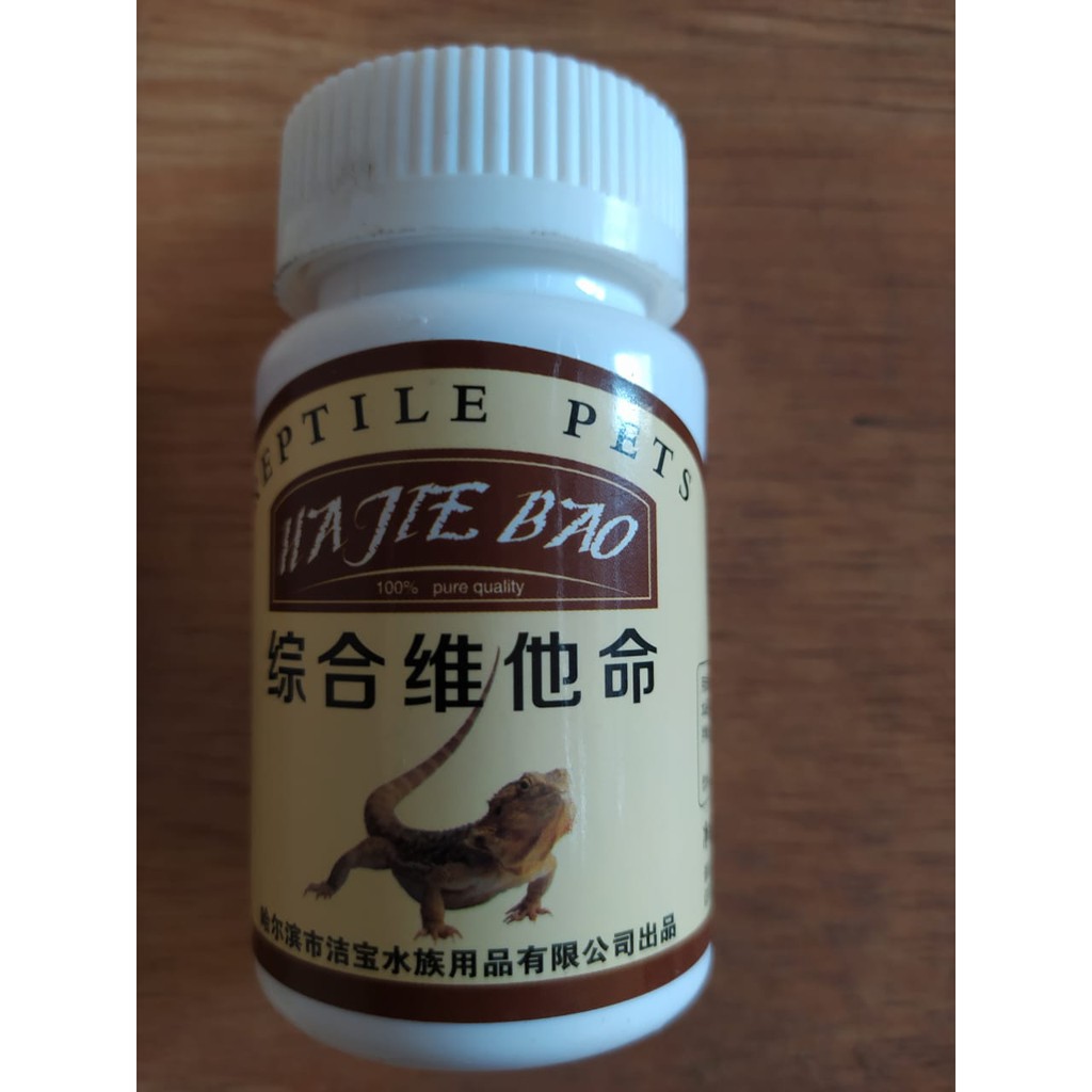 Reptile Reptil Calcium Kalsium 80 Gram Hewan Gecko Kadal Ular Torto Kura Iguana Tokek FEFARM