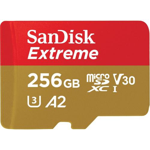 SandDisk Extreme A2 Micro SD / MicroSD Card 256Gb 190MBps