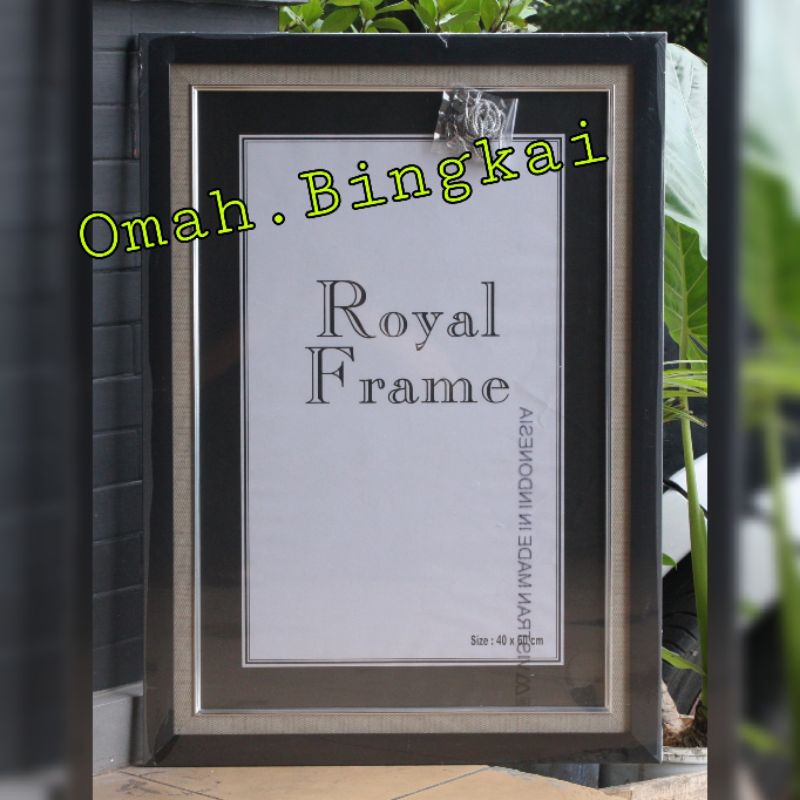 Frame/Bingkai foto linen minimalis A2.(40x60cm)
