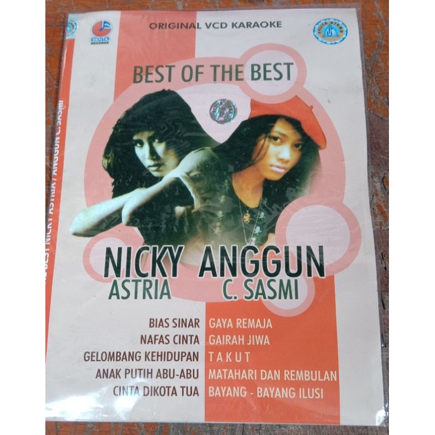 Kaset Original Vcd karaoke Nicky Astria & Anggun