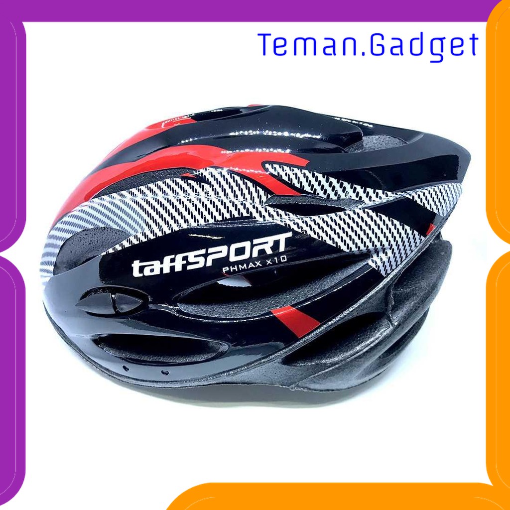 TG-IB058 TAFFSPORT HELM SEPEDA EPS FOAM PVC SHELL - X10