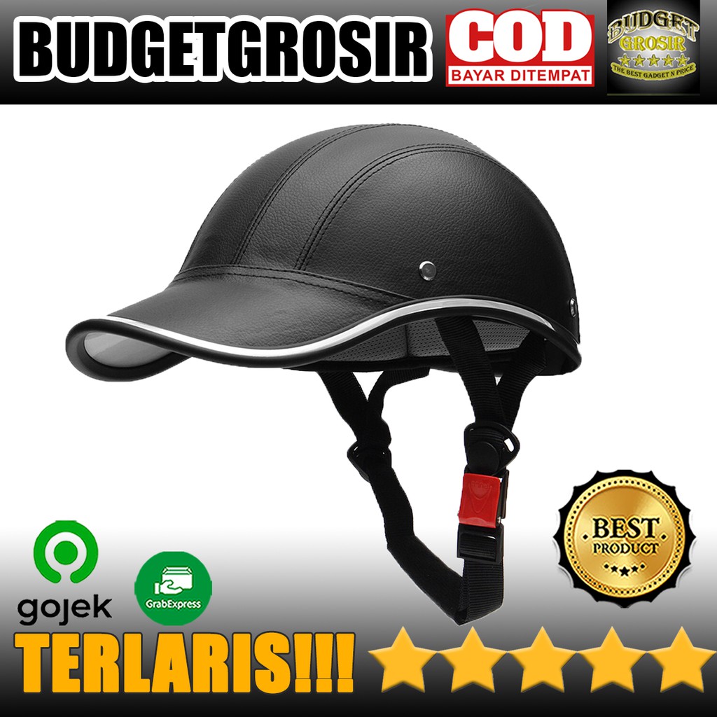 Helm Catok Sepeda Listrik Model Baseball Cap - 1074 - TaffSPORT