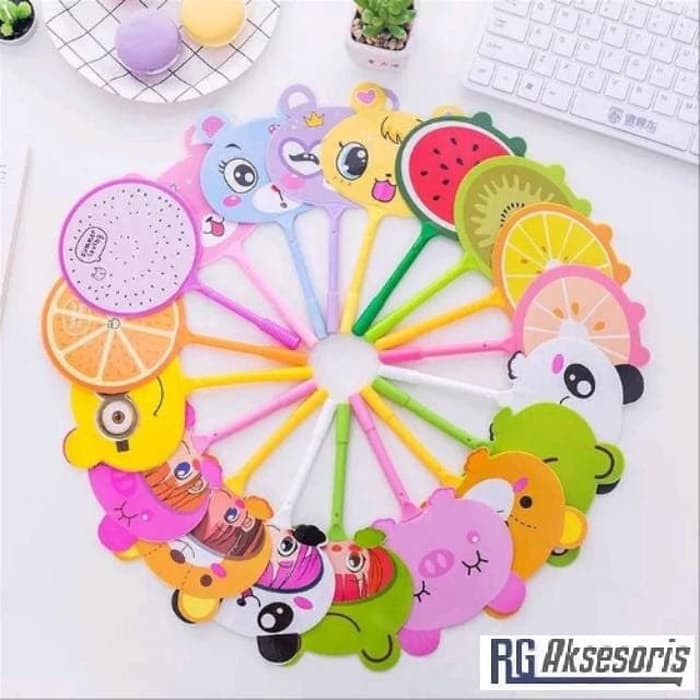 

Pulpen / Pena Kipas Lucu KARAKTER ANIMAL DAN BUAH