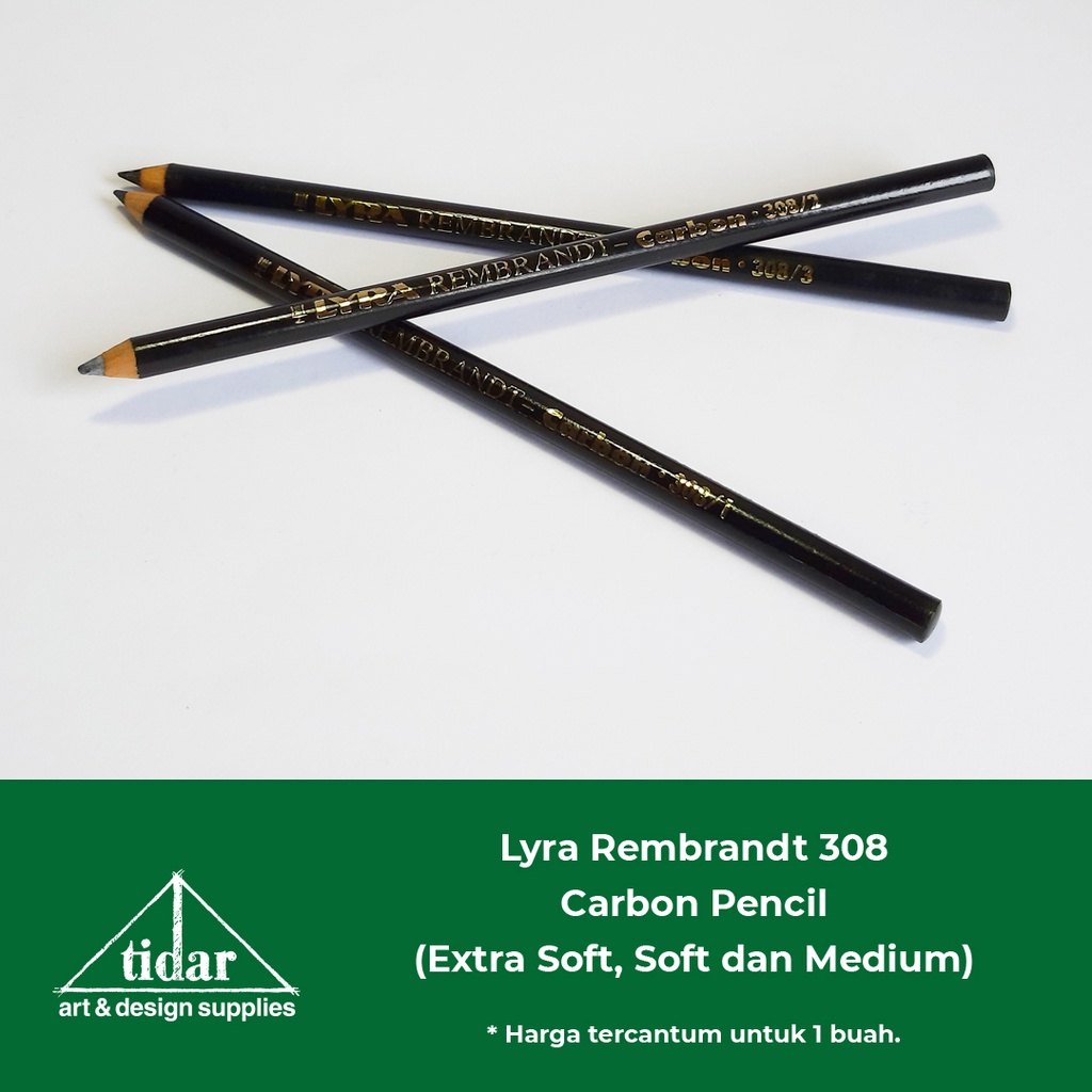 

Lyra Rembrandt Carbon Pencils 308 - Pensil Karbon Lira