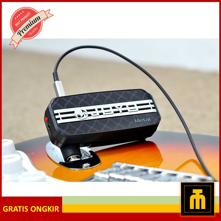 Ampli Gitar Mini Amplifier Gitar Elektrik Listrik Amp Mini Portable Pocket Sound Effect Efek Metal
