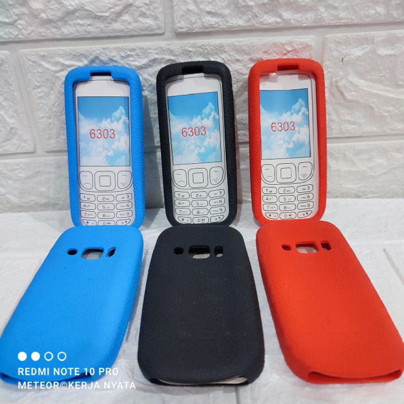 Case Silicon Nokia 6303 Bahan Tebal