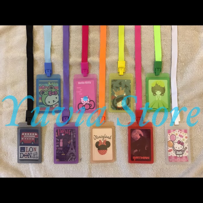 

Trendi Id Card Holder / Name Tag Holder / Card Case / Tempat Kartu Gantung Limited