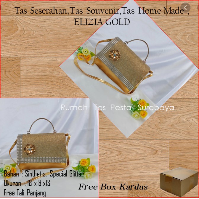 Tas Seserahan,Tas Souvenir,Tas Home Made ,ELIZIA GOLD