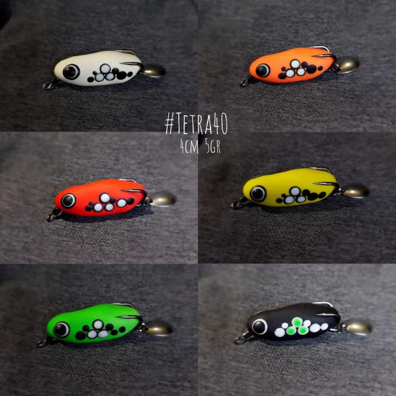 umpan casting gabus / soft frog 4cm / fox lure