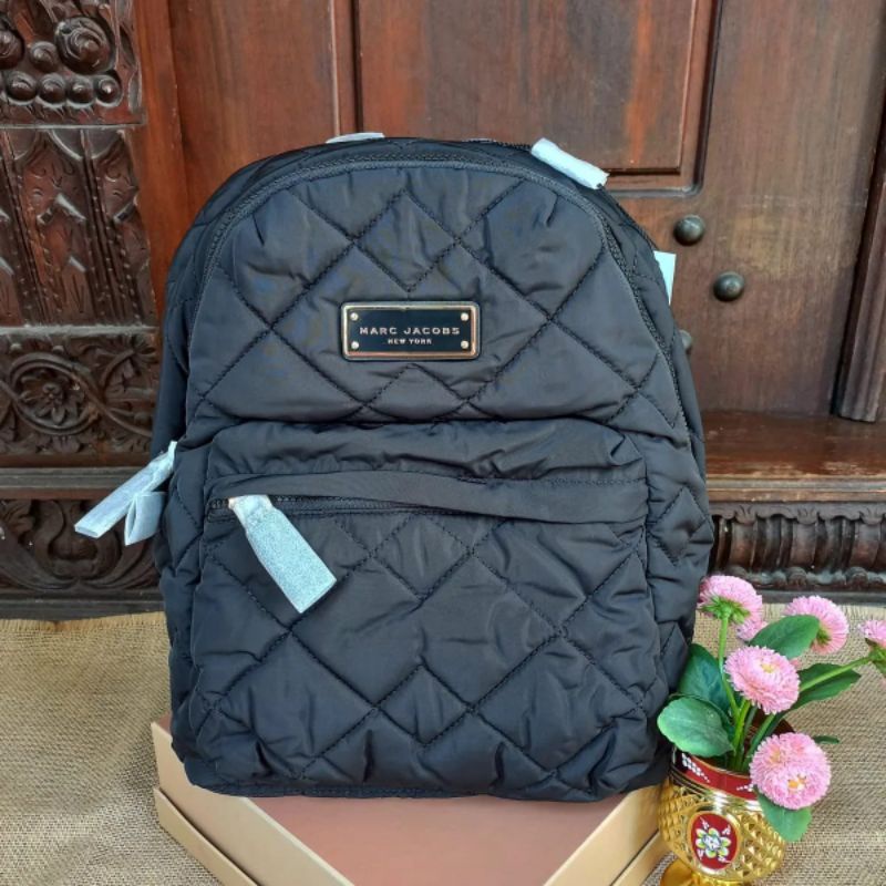 Marc Jacob Quilted Backpack large black
