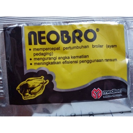 Neobro vitamin ayam obat nafsu makan ayam kemasan 100 gr