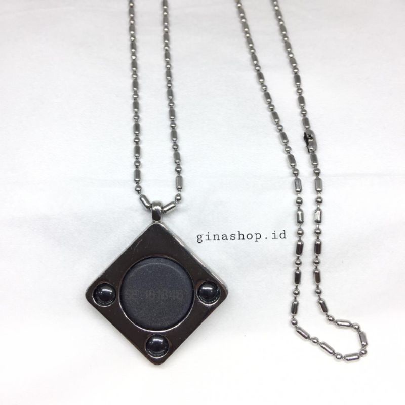 Kalung Kesehatan Terapi Asli - Quantum pendant asli - kalung kesehatan bio energi - kalung kesehatan KALUNG QUANTUM PENDANT KESEHATAN PERMATA BIRU kotak