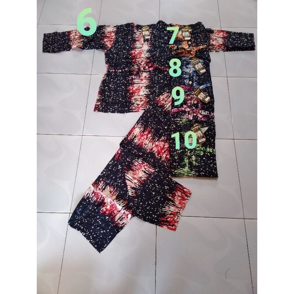 Setelan celana panjang tgn panjang SMT Marisa ld 105