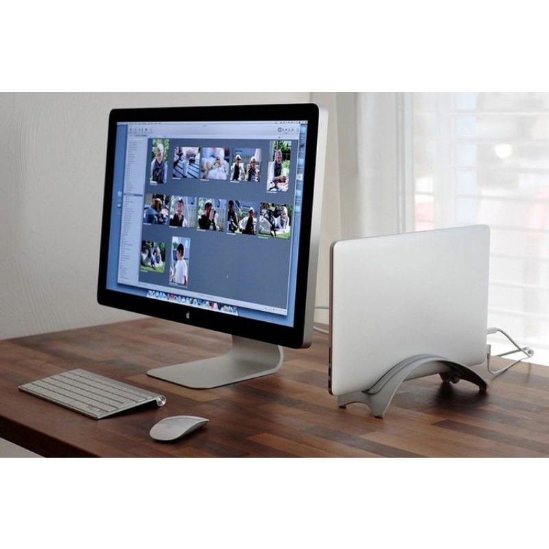 BookArc Stand Bracket Laptop - Silver