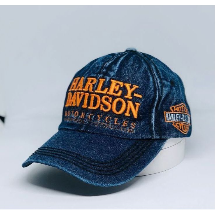 Topi Pria Distro Original Murah Topi Bordir Harley Davidson / topi cowok cewek model baru kekinian 2